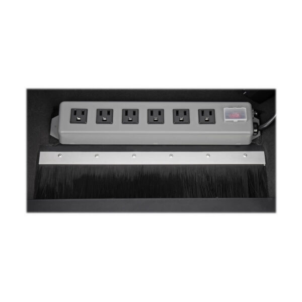 Tripp Lite series SmartRack Sound Proof Half-Height Server Rack Enclosure, 18U