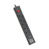 bfa3ef71e47cc1ec8ad3492b81fb97eb Tripp Lite TLM526USBB surge protector Black 5 AC outlet(s) 120 V 1,83 m