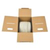 Tripp Lite series Cat6 Gigabit Solid Core Plenum-Rated UTP CMP PVC Bulk Ethernet Cable, White, 1000 ft. (304.8 m), TAA