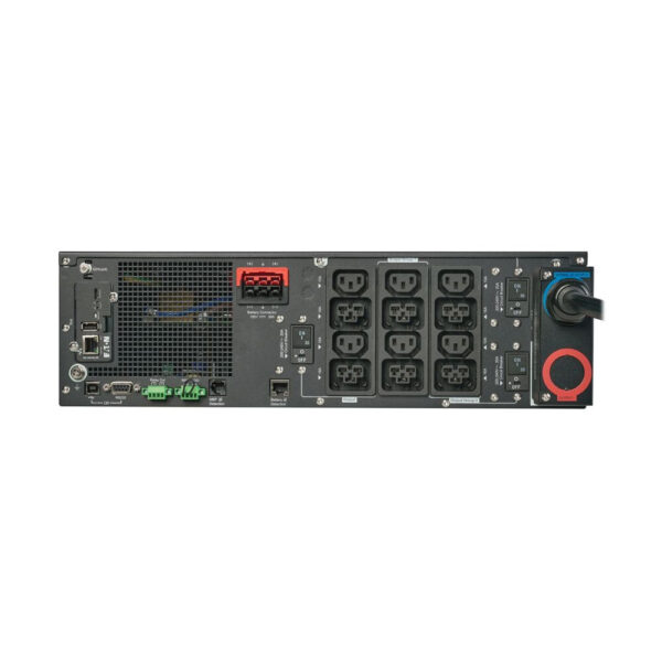 Eaton 9PX G2 6kVA 5.4kW 208V Double-Conversion UPS - L6-30P or Hardwired Input, 6 C39 and 6 C13 Outlets, Network Card, 3U Rack/Tower - 9PX6KIECG2