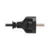 Tripp Lite series Laptop Power Cord, Schuko to C5 - 2.5A, 250V, H05VV-F, 2 m (6.6 ft.), Black - P058-02M-EU