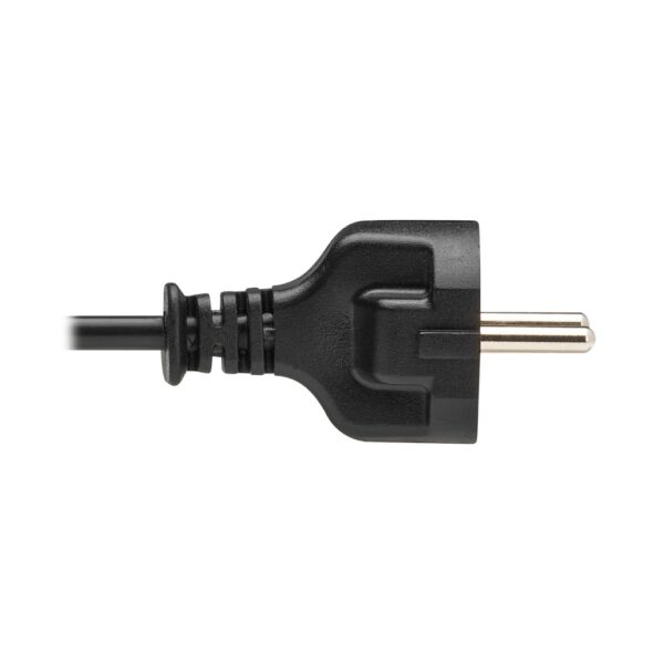 Tripp Lite series Laptop Power Cord, Schuko to C5 - 2.5A, 250V, H05VV-F, 2 m (6.6 ft.), Black - P058-02M-EU