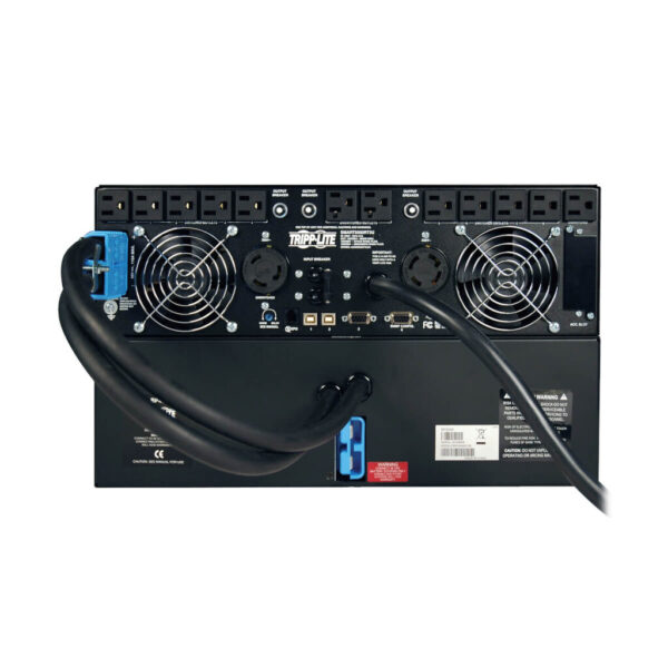 bfe304252e8a0203adccc5de0aa1d853 Tripp Lite series SmartPro 208 & 120V 5kVA 4kW Line-Interactive Sine Wave UPS, 6U, Extended Run, Network Card Options, USB, DB9