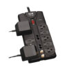 bfe70d6df2ad2e95fd42a6ded86b3658 Tripp Lite series Protect It! 8-Outlet Surge Protector, 10 ft. Cord, 3240 Joules, Modem/Coax/Ethernet Protection, RJ45