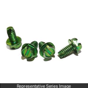 Hammond 10 Pkg Green 1/4-20 Bond Screw