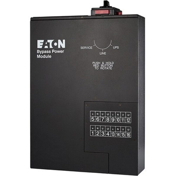 Eaton Bypass Power Module, 125 A, 3U Rack, 6x NEMA L14-30R, for 9PX/9155/9170+ - BPM125AR Eaton Bypass Power Module, 125 A, 3U Rack, 6x NEMA L14-30R, for 9PX/9155/9170+ - BPM125AR
