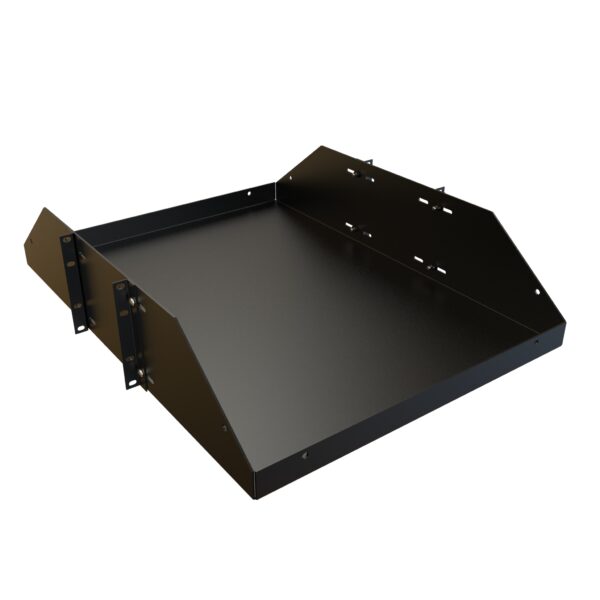 brs2p1924bk Hammond 3U 19W 24D Battery Shelf