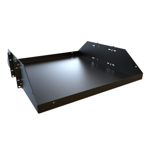 brs2p2324bk Hammond 3U 23W 24D Battery Shelf
