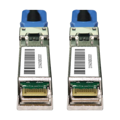 Tripp Lite series SFP28 to SFP28 25GbE Passive Twinax Copper Cable (M/M), SFP-H25G-CU2M Compatible, Black, 2 m (6.6 ft.)