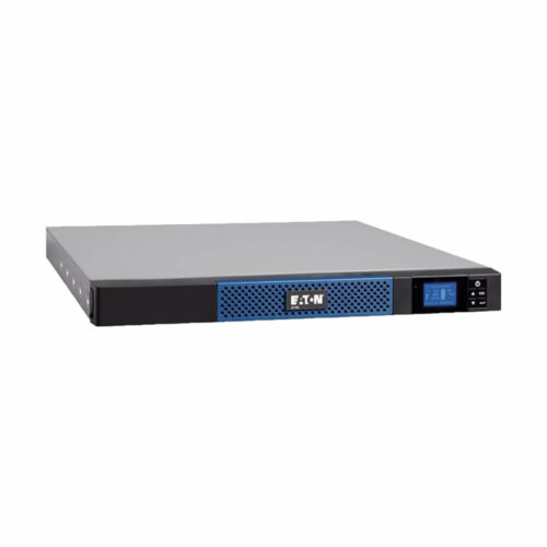 Eaton 5P 1550VA 1100W 230V Line-Interactive UPS, C14 Input, 6 C13 Outlets, Lithium-ion Battery, True Sine Wave, Cybersecure Network Card Option, 1U