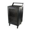 Tripp Lite series Mobile Cart Conversion Kit with Handle, Casters and Power Cord Manager for Tablet/Chromebook Charging Stations