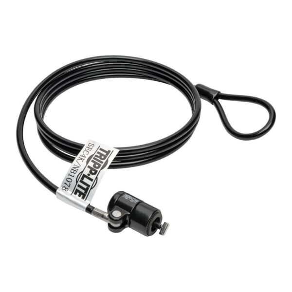 Tripp Lite series Security Lock for Laptops and Peripherals, Keyed, 4 ft. (1.22 m) Cable