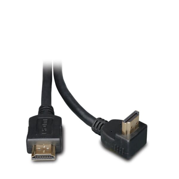 Tripp Lite series High-Speed HDMI Cable with 1 Right-Angle Connector, Digital Video with Audio (M/M), 6 ft. (1.83 m)