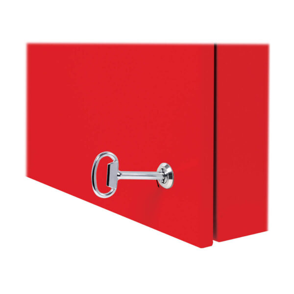 Tripp Lite series SmartRack Outdoor Industrial Enclosure with Lock - NEMA 4, Surface Mount, Metal Construction, 18 x 18 x 10 in., Red