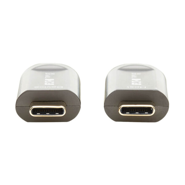 Tripp Lite USB-C Plenum Fiber Active Optical Cable (M/M), USB 3.2 Gen 2 10Gbps, Data Only, Black, 10 m (33 ft.) - U420F-10M-D321