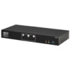 Tripp Lite series 2-Port HDMI Dual-Display KVM Switch - 4K 60 Hz, USB 3.2 Gen 1, HDCP 2.2, USB Sharing, TAA - B006-HD2UA2