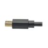Tripp Lite series Mini DisplayPort to DisplayPort Adapter Cable, 4K (M/M), DP Latching Connector, Black, 10 ft. (3.1 m)