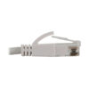 Tripp Lite series Cat6a 10G Snagless Molded Slim UTP Ethernet Cable (RJ45 M/M), PoE, White, 15 ft. (4.6 m)