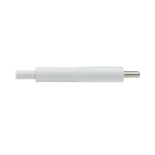 Tripp Lite series Safe-IT USB-C to Lightning Sync/Charge Antibacterial Cable (M/M), MFi Certified, White, 2 m (6.6 ft.)