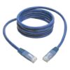 Tripp Lite series Cat6 Gigabit Molded (UTP) Ethernet Cable (RJ45 M/M), PoE, Blue, 35 ft. (10.67 m)