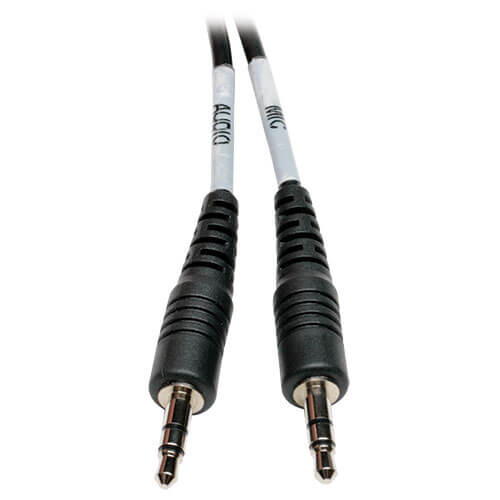 c0e7b063a2ff9e59be61d2a7d720c950 Tripp Lite series 3.5 mm 4-Position to 3.5 mm 3-Position Audio Headset Splitter Adapter Cable (F/2xM), 6 in. (15.2 cm)