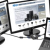 Tripp Lite series 2-Port DisplayPort to DVI Hub, DP1.2, TAA
