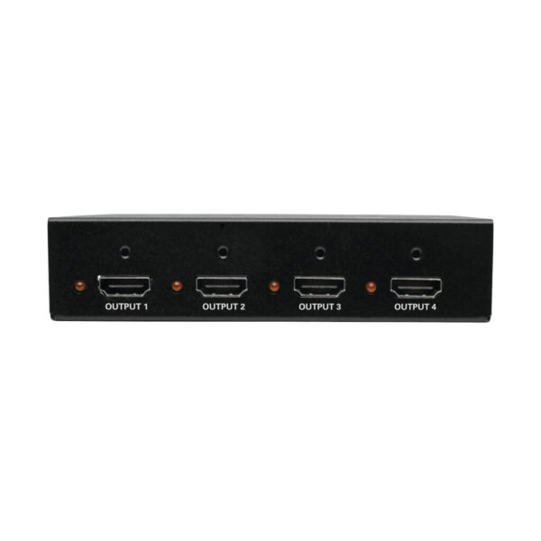 Tripp Lite series 4-Port HDMI Splitter - 4K @ 60 Hz, HDCP 2.2, HDR, TAA