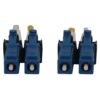 Tripp Lite series 400G Duplex Singlemode 9/125 OS2 Switchable Fiber Optic Cable (LC/UPC M/M), LSZH, Yellow, 7 m (23 ft.)