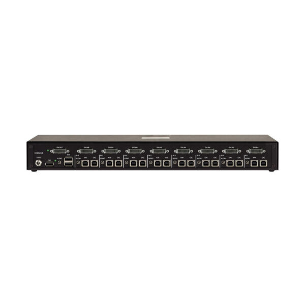 Secure KVM Switch, 8-Port, Single Head, DVI to DVI, NIAP PP4.0, Audio, CAC, TAA
