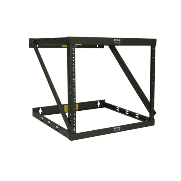 Tripp Lite series SmartRack 8U/12U/22U Expandable Flat-Pack Low-Profile Switch-Depth Wall-Mount 2-Post Open Frame Rack