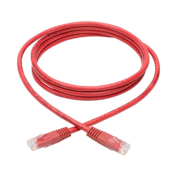 c1788b2d457191f422996be5824c1ed4 Tripp Lite series Cat6 Gigabit Molded (UTP) Ethernet Cable (RJ45 M/M), PoE, Red, 6 ft. (1.83 m)