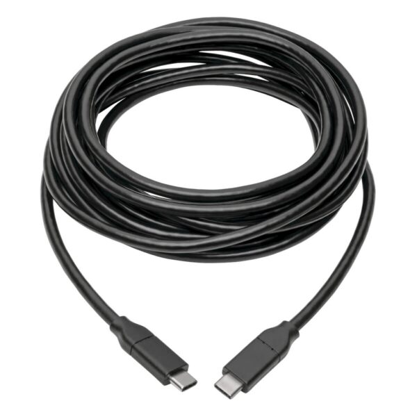 Tripp Lite series USB-C Cable (M/M), USB 2.0, 5A (100W) Rated, USB-IF Certified, 13 ft. (3.96 m)