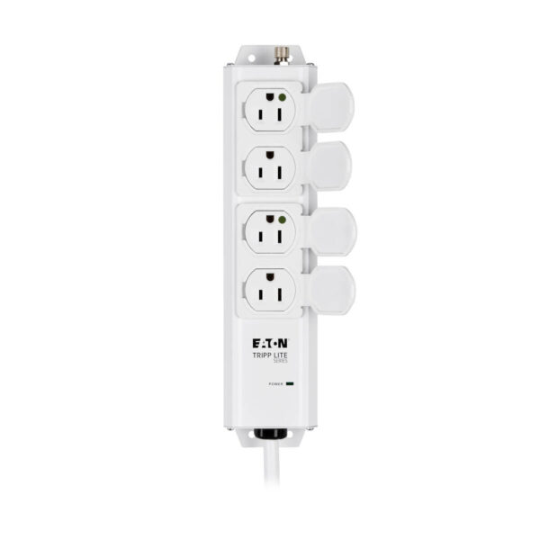 c20c7aa587a3663b54949d009cd60af0-1 Tripp Lite series Safe-IT UL 2930 Medical-Grade Power Strip for Patient-Care Vicinity, 4x 15A Hospital-Grade Outlets, Safety Covers, 6 ft. Cord