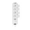 Tripp Lite series Safe-IT UL 2930 Medical-Grade Power Strip for Patient-Care Vicinity, 4 15A Hospital-Grade Outlets, Safety Covers, 15 ft. Cord