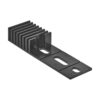 c241639e2507bed6293842310fc9df63 Tripp Lite series SmartRack Vertical Cable Manager for 42U, 45U and 48U Enclosures - Multiple Long Fingers, Black