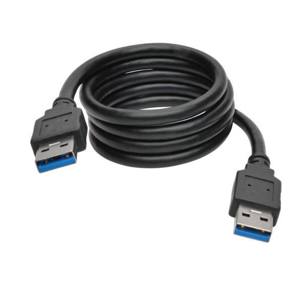 c2a6d104363ff313e6b4d0bc80474c36 Tripp Lite series USB 3.0 SuperSpeed A/A Cable (M/M), Black, 3 ft. (0.91 m)