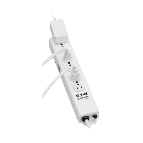 c2d6a9403c09d46d8b160bd86bb8c2e6 Tripp Lite series Safe-IT Medical-Grade Power Strip, UL 1363, 6x Hospital-Grade Outlets, Antimicrobial, 6 ft. Cord