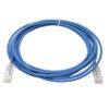 c31436d2924fc8770e2419c8d2b59c31 Tripp Lite series Cat6 Gigabit Snagless Slim UTP Ethernet Cable (RJ45 M/M), PoE, Blue, 15 ft. (4.57 m)
