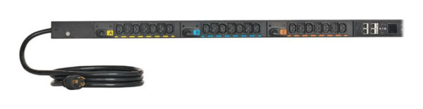 Eaton Single-Phase Metered Input Rack PDU G4, 208V, 42 Outlets, 24A, 5.8kW, L6-30 Input, 10 ft. Cord, 0U Vertical