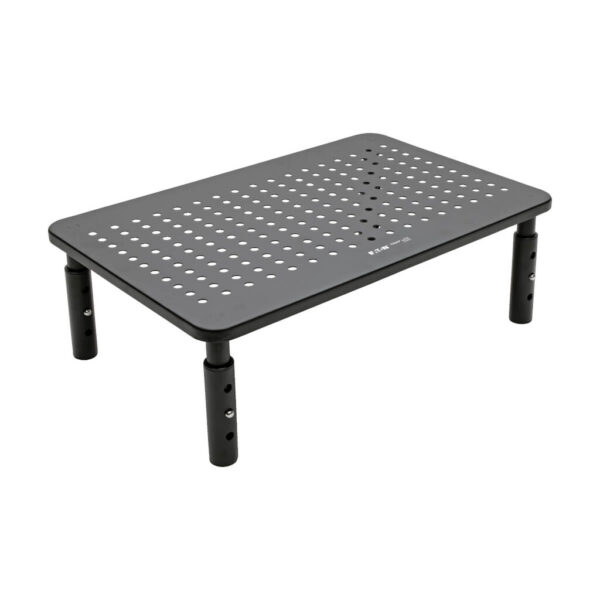 Tripp Lite series Monitor Riser for Desk, 14 x 9 in. - Height Adjustable, Metal, Black - MR1411M