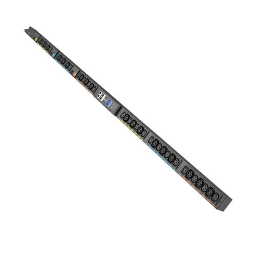 Eaton 3-Phase Managed Rack PDU G4, 208V, 42 Outlets, 24A, 8.6kW, L15-30 Input, 10 ft. Cord, 0U Vertical
