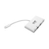 c38a66adb15870ce458ede03048c6adc Tripp Lite series USB-C Multiport Adapter - 4K HDMI, VGA, USB 3.x (5Gbps) Hub Port, GbE, HDCP, White