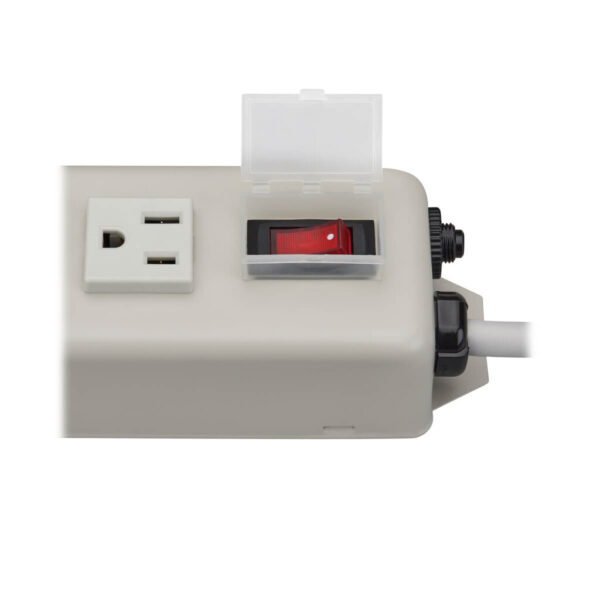 c391330e34eacfc3036f653a8cda1aff Tripp Lite TLM306NC surge protector Grey 3 AC outlet(s) 120 V 1,8 m