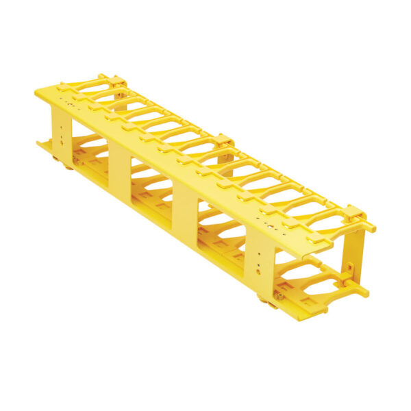 c395c1ded540e2c20438d648aa1b705c Tripp Lite series High-Capacity Vertical Cable Manager - Double Finger Duct, Yellow, 6 ft. (1.8 m)