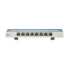 Tripp Lite series Cat6a STP Patch Panel, 8 Ports, DIN Rail or Wall Mount, TAA