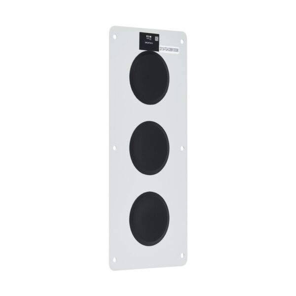 c3bc595914af3859139d9c3ee304ef7a Tripp Lite series SmartRack Cable Gland Plate for NEMA-Rated Enclosure Cabinets, 3 Ports (2 in.)