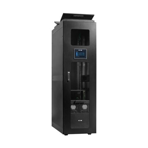 Eaton SmartRack Self-Cooling 42U Server Rack Enclosure with Single-Phase 5.5 kW (18,766 BTU) Cooling Unit, 208V, 60 Hz