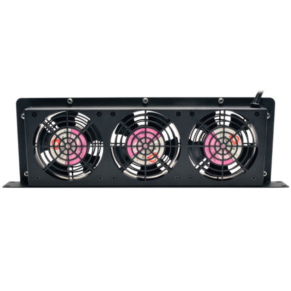 Tripp Lite series SmartRack 1U Fan Tray, 3 120V High-Performance Fans, 210 CFM, 5-15P Plug