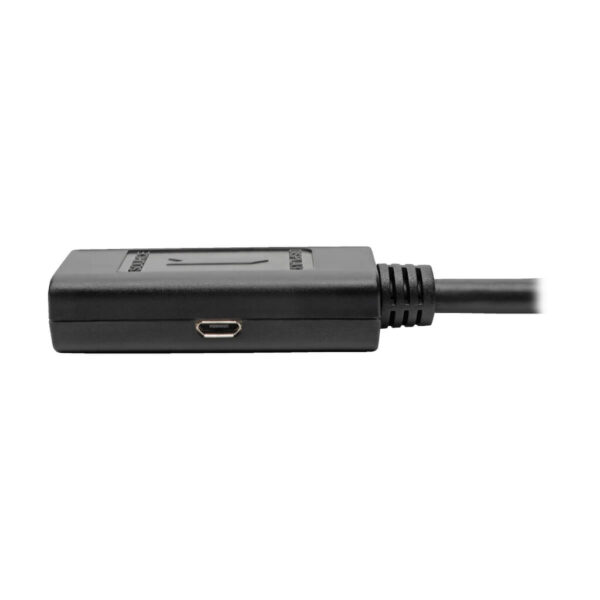 Tripp Lite series HDMI Signal Booster / Extender Cable, 1920 x 1200 (1080p) 24Hz, Up to 150 ft. (45 m), (HDMI M/F), 1 ft, TAA