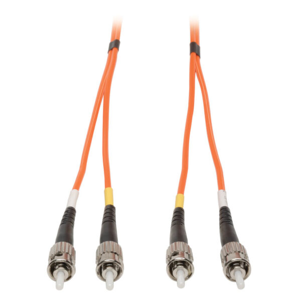 c4c8db29d8210c55e25ebda35f8f80df-8 Tripp Lite series Duplex Multimode 62.5/125 Fiber Patch Cable (ST/ST), 3M (10 ft.)
